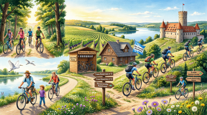 Szlaki rowerowe w Lubuskiem